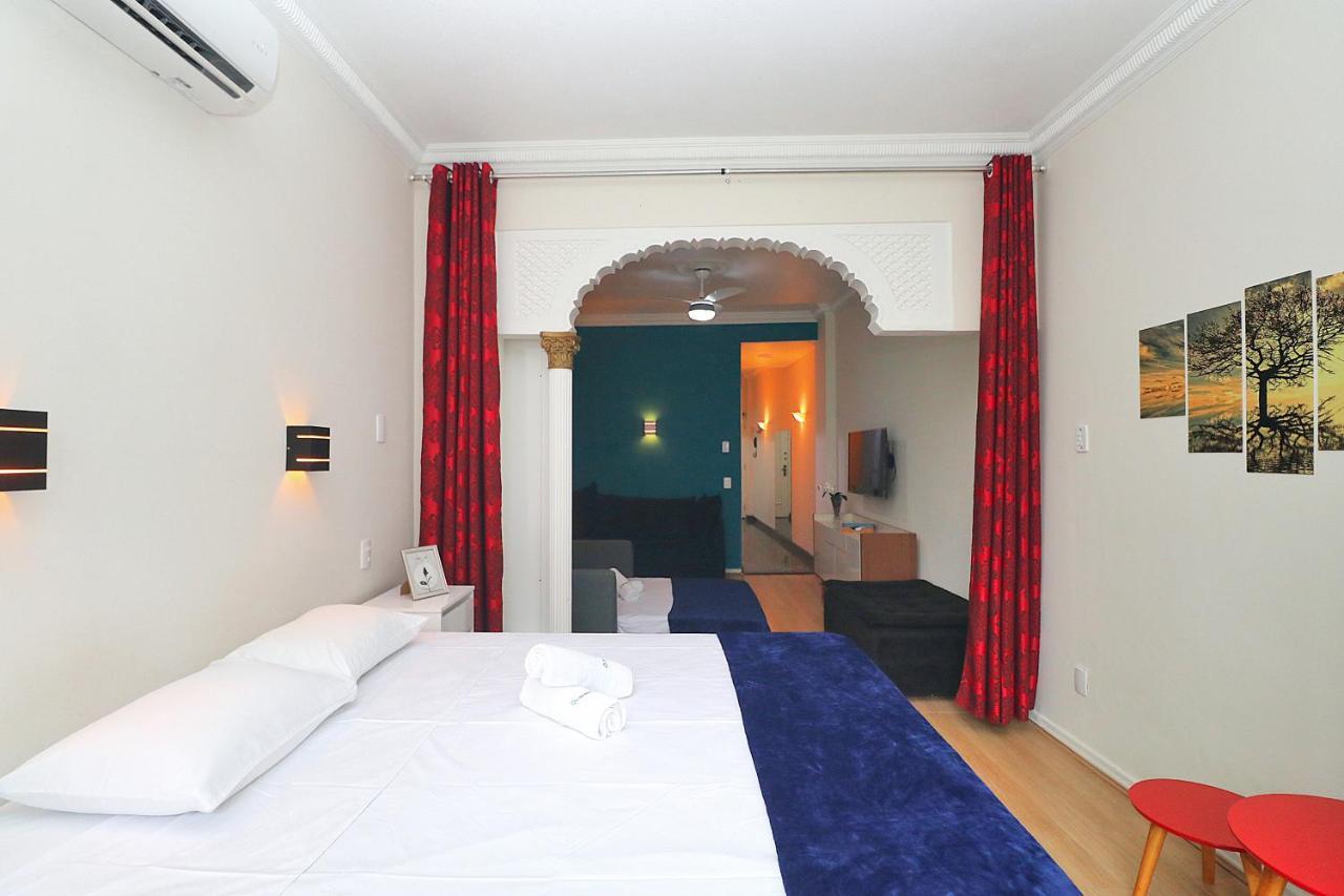 Ferienwohnung Fantastico 1 Quarto E Sala Em Copacabana Com Vista Para Natureza Rio de Janeiro Exterior foto