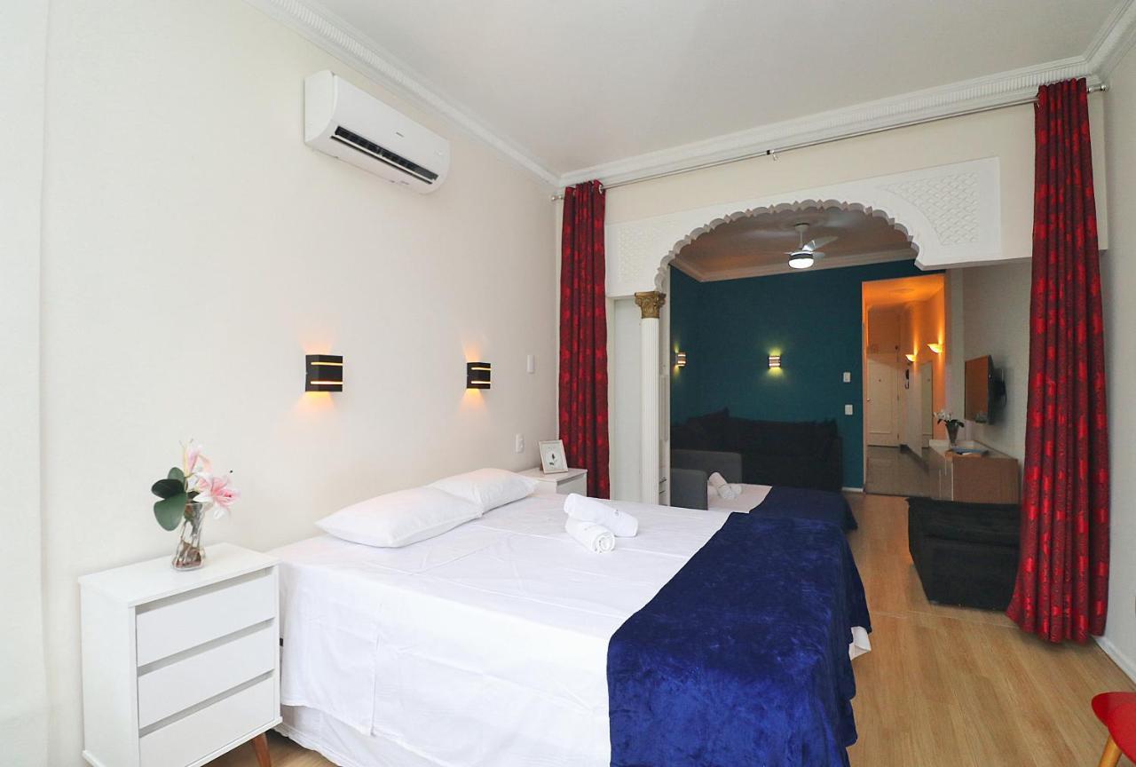 Ferienwohnung Fantastico 1 Quarto E Sala Em Copacabana Com Vista Para Natureza Rio de Janeiro Exterior foto
