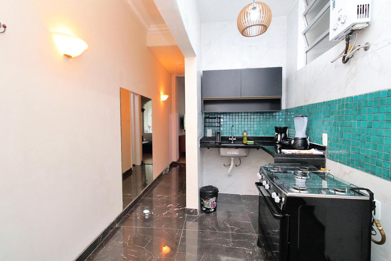 Ferienwohnung Fantastico 1 Quarto E Sala Em Copacabana Com Vista Para Natureza Rio de Janeiro Exterior foto