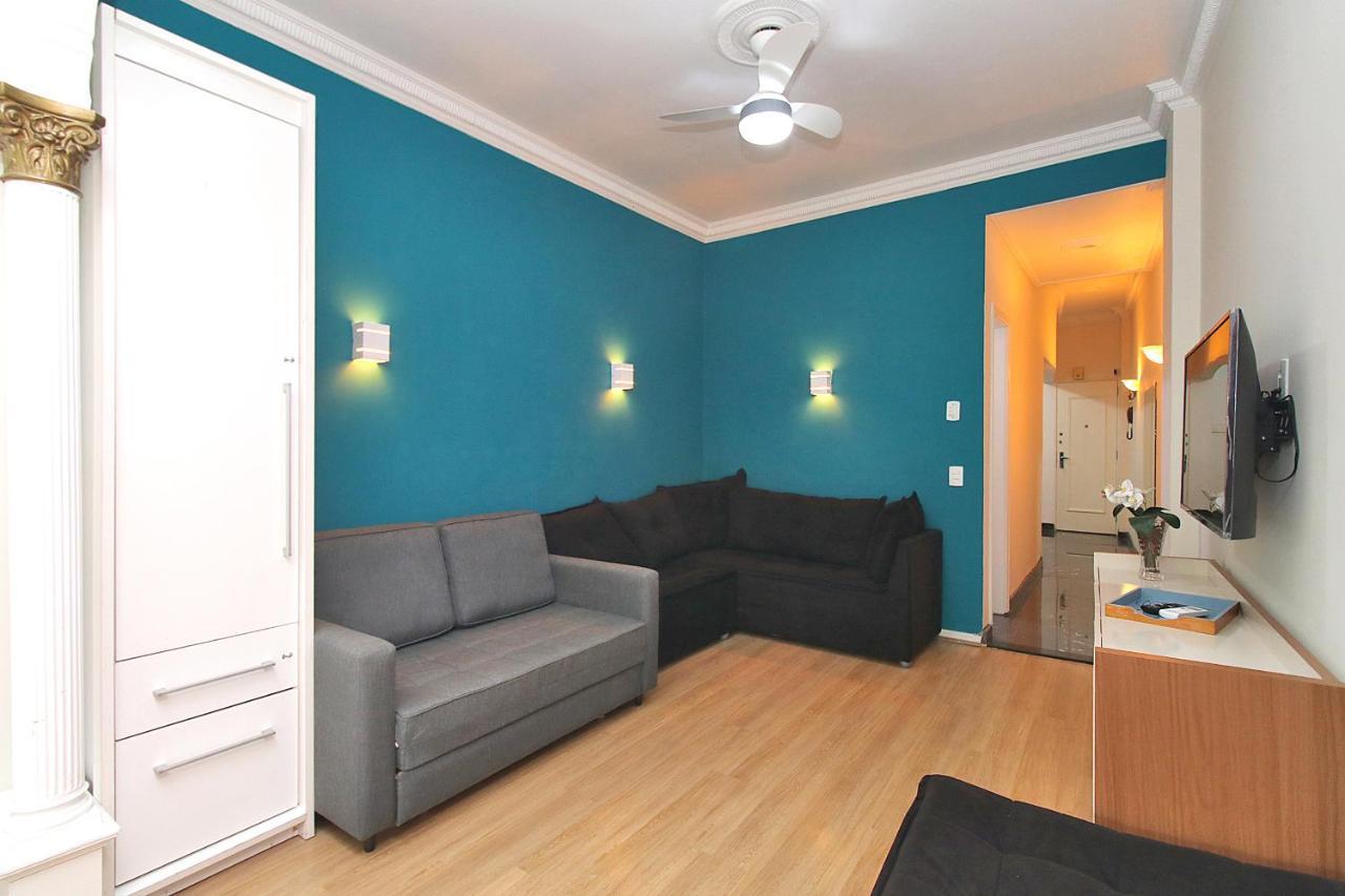 Ferienwohnung Fantastico 1 Quarto E Sala Em Copacabana Com Vista Para Natureza Rio de Janeiro Exterior foto