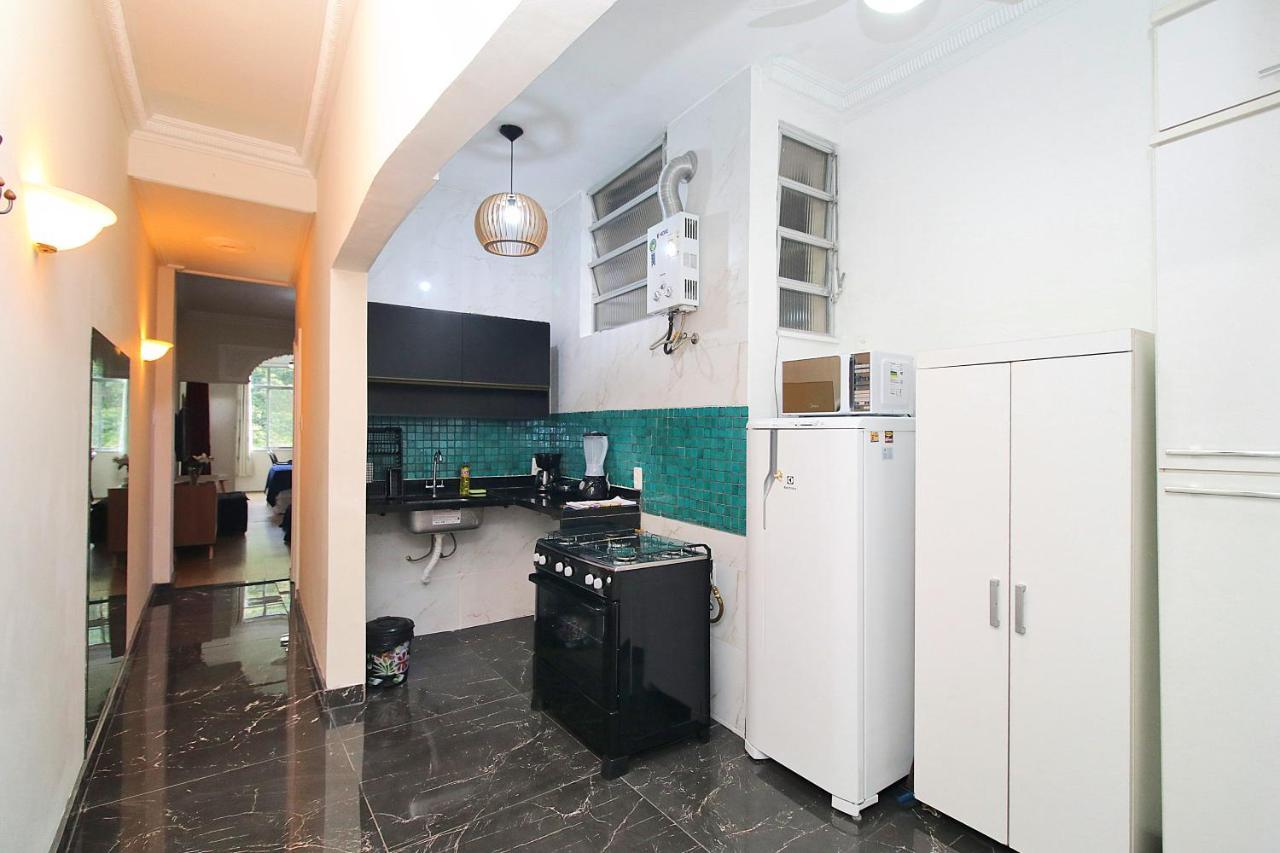 Ferienwohnung Fantastico 1 Quarto E Sala Em Copacabana Com Vista Para Natureza Rio de Janeiro Exterior foto