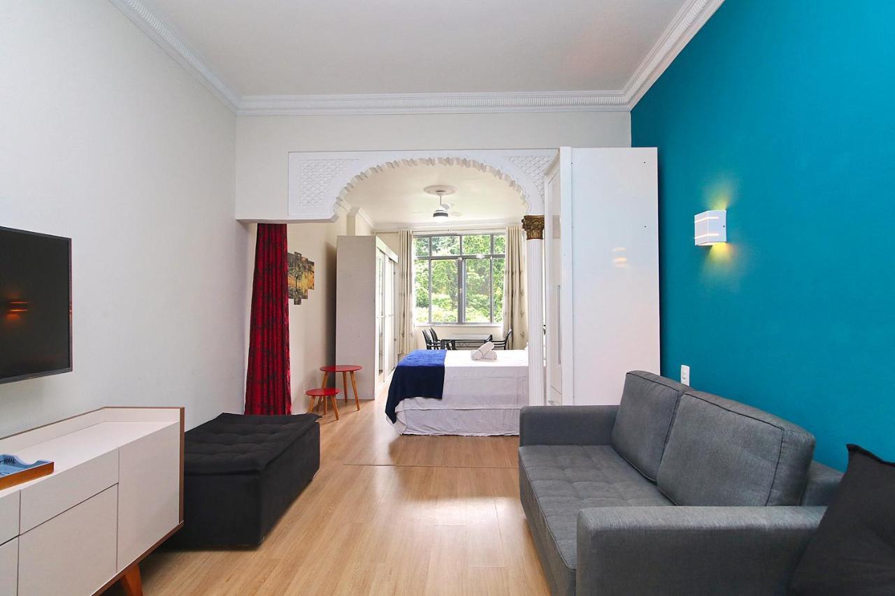 Ferienwohnung Fantastico 1 Quarto E Sala Em Copacabana Com Vista Para Natureza Rio de Janeiro Exterior foto